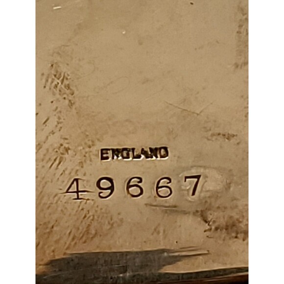 Antique Vintage William Adams England Footed Dome Butter Caviar Dish Scalloped - Picture 8 of 13